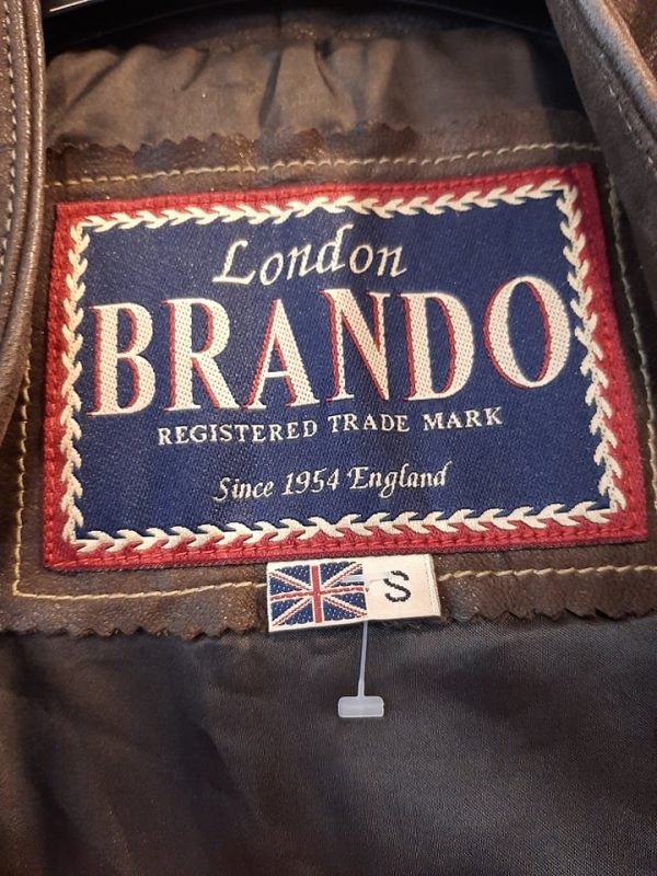 Brando Leather Jacket - Image 3