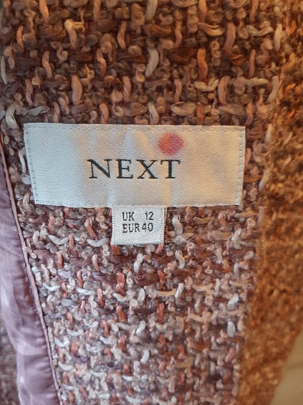 Women's Pink Next Coat - Image 4