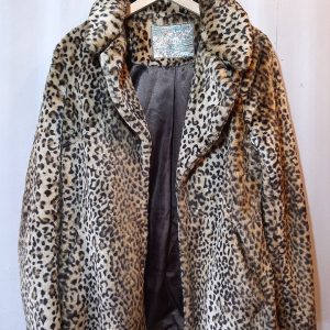 Women's New Look Leopard Print Coat