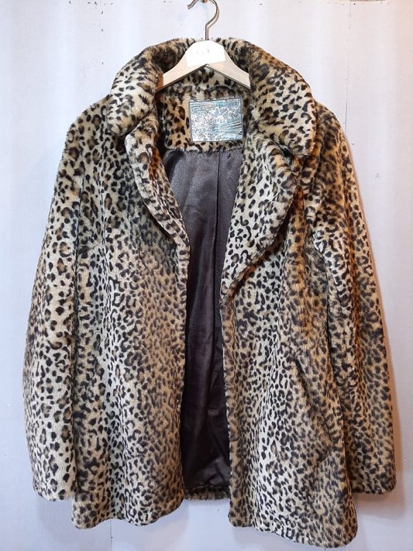 Women's New Look Leopard Print Coat