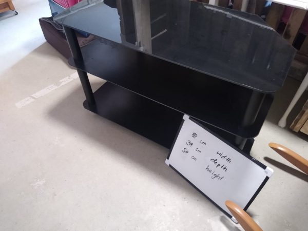 Glass TV unit