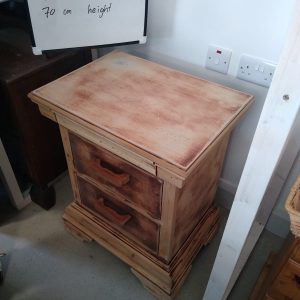 Distressed Bedside Table