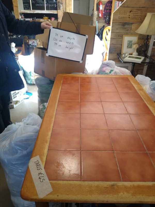 Tiled Table